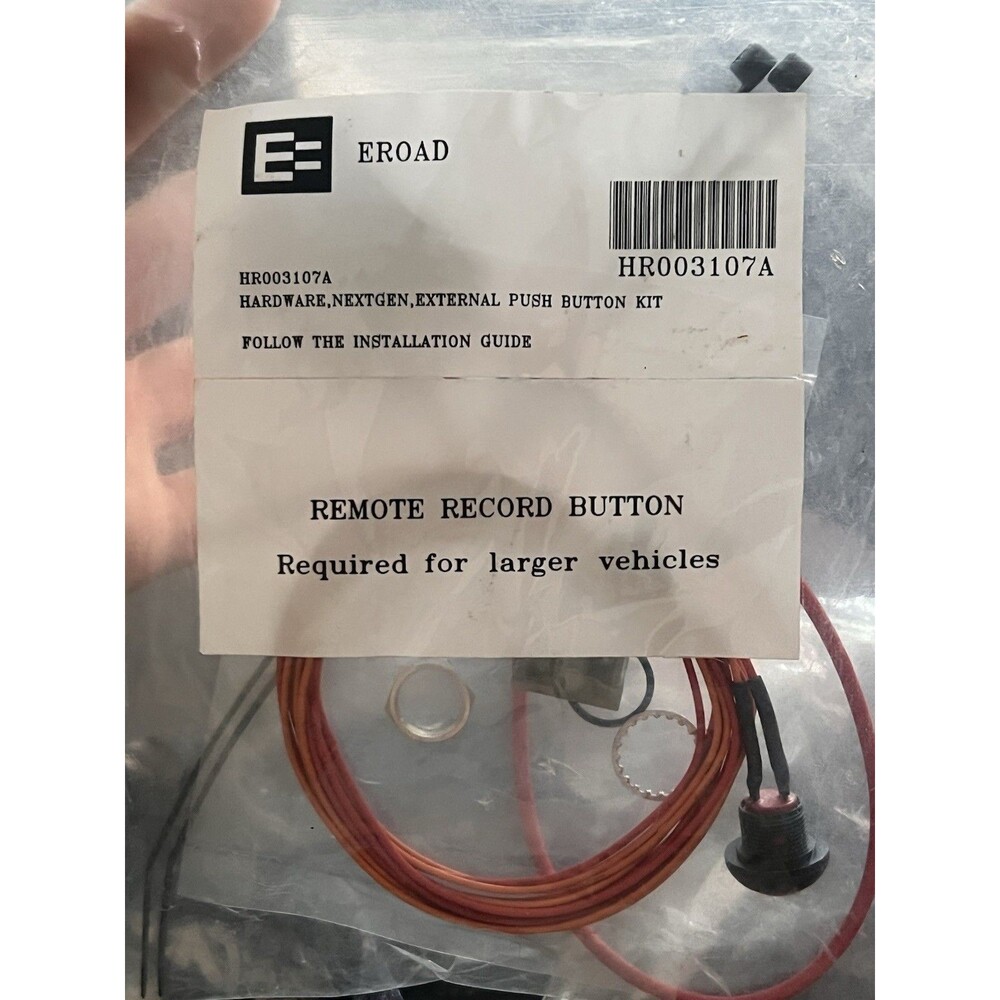 EROAD Remote Record Button Kit – Model HR003107A